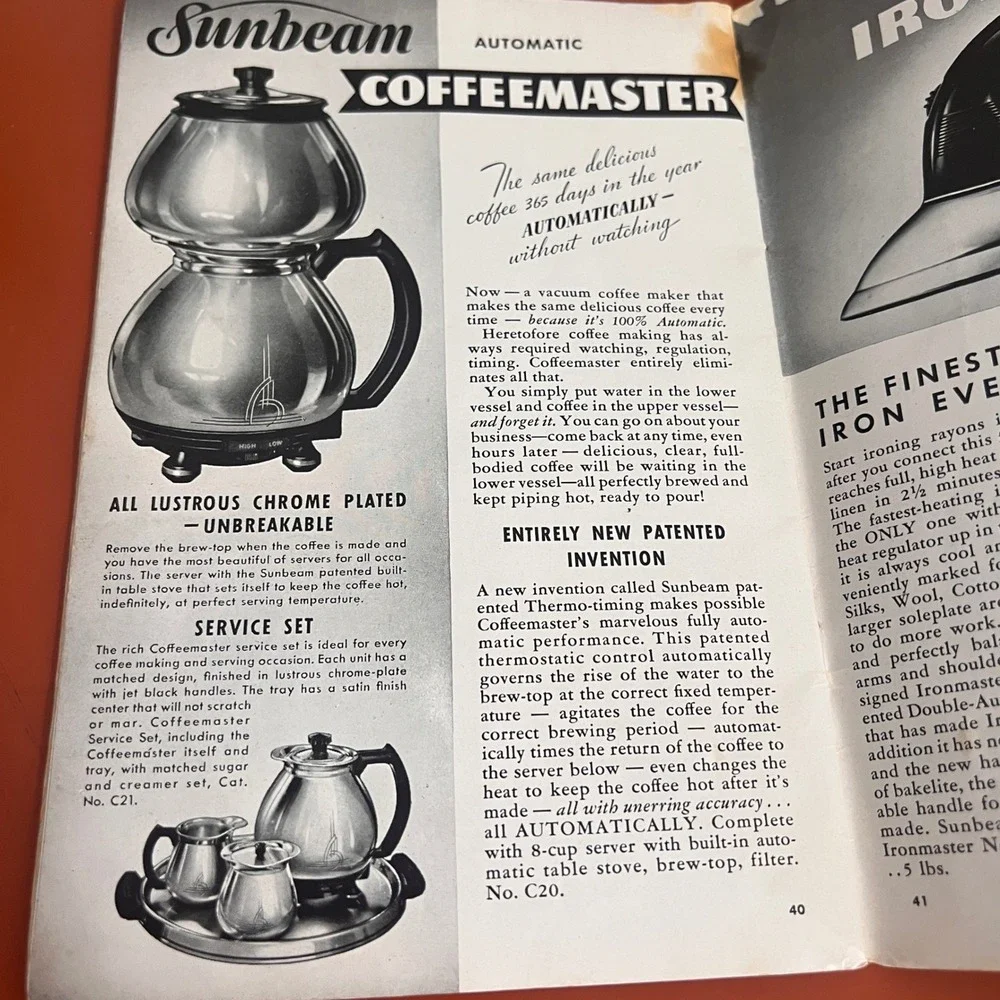 Sunbeam vintage mixmaster